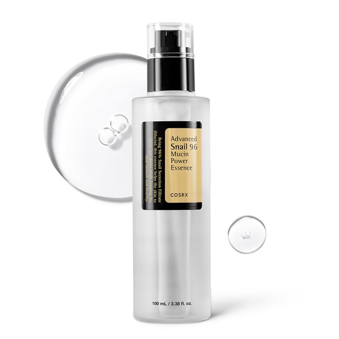 COSRX Niacinamide 5% + Snail Mucin 74% Dual Essence 80ml | Hydrating, Brightening & Repairing | US Seller