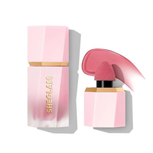 SHEGLAM Color Bloom Liquid Blush - Love Cake | Matte Finish Cheek Makeup