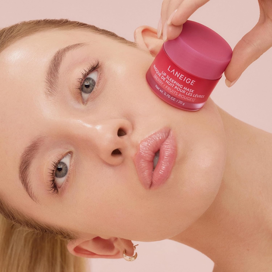 US & CA Seller | LANEIGE Lip Sleeping Mask Berry 20g – 100% Authentic Overnight Lip Care - Image 2