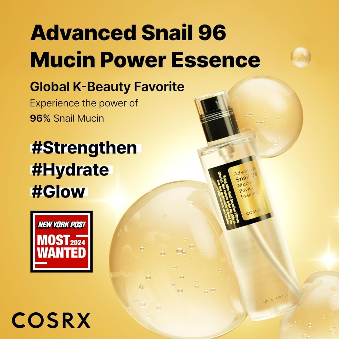 COSRX Niacinamide 5% + Snail Mucin 74% Dual Essence 80ml | Hydrating, Brightening & Repairing | US Seller - Image 3