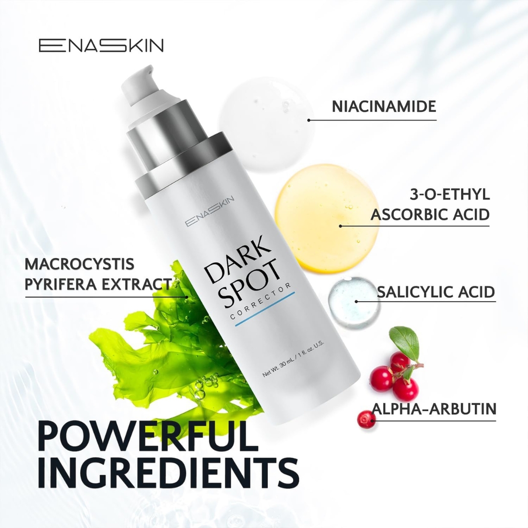 EnaSkin Dark Spot Remover Serum for Face & Body | Fades Age Spots, Sun Spots, Freckles & Melasma - Image 4