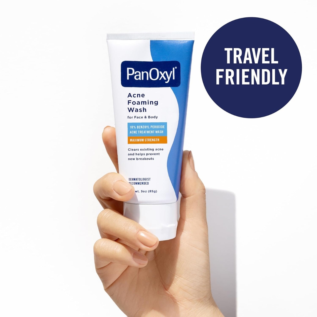 PanOxyl Acne Foaming Wash 10% Benzoyl Peroxide | Maximum Strength Antimicrobial Cleanser - Image 6