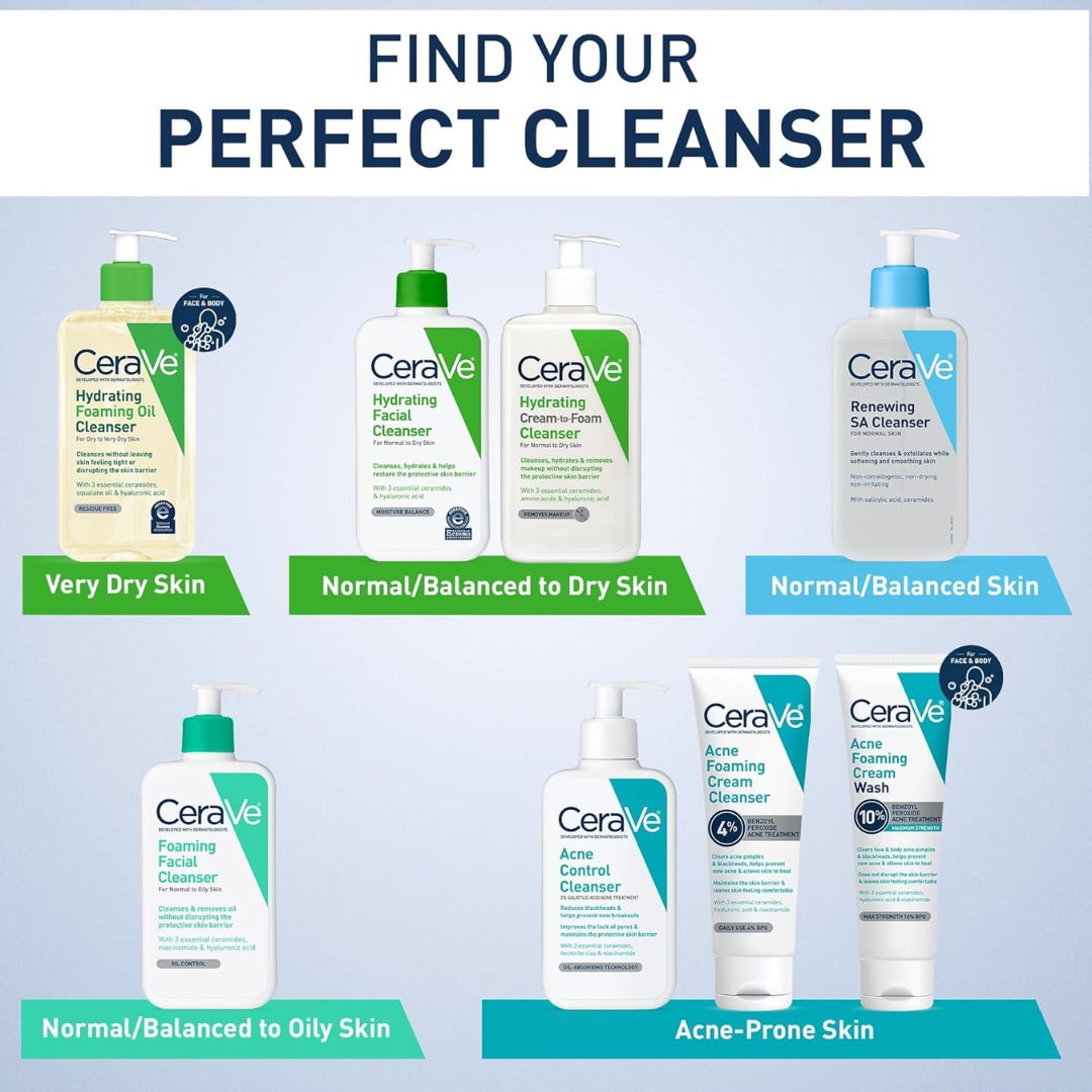 CeraVe Foaming Facial Cleanser 16oz | Fragrance-Free Face Wash for Oily Skin - Image 7
