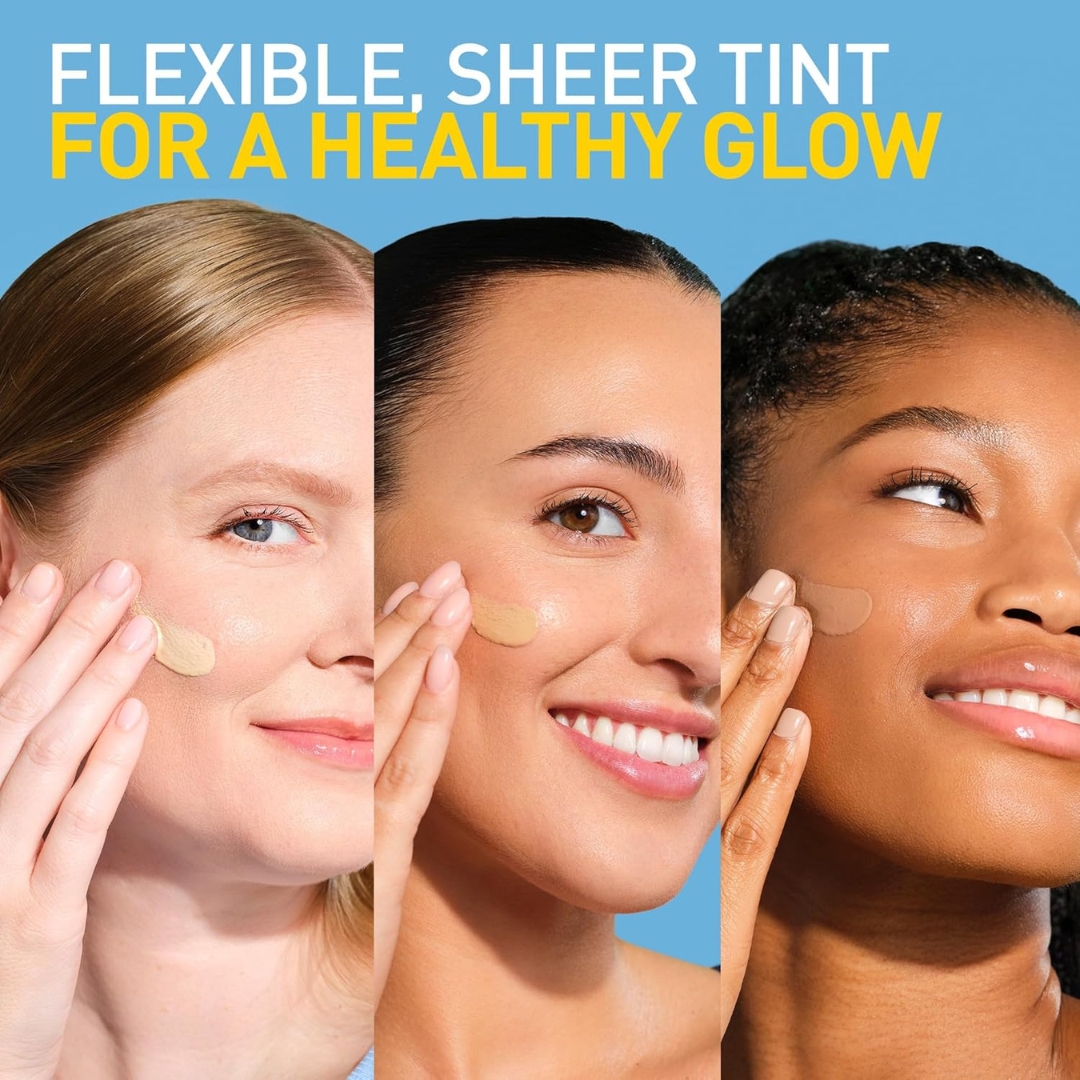 CeraVe Hydrating Mineral Sunscreen SPF 30 Medium Sheer Tint 1.7 oz | Exp 10/26 | Face & Body Sun Protection - Image 5